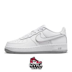 Nike Air Force 1 Low GS  White Wolf Grey