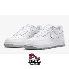 Nike Air Force 1 Low GS  White Wolf Grey