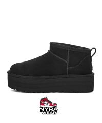 UGG W Classic Platform Siyah